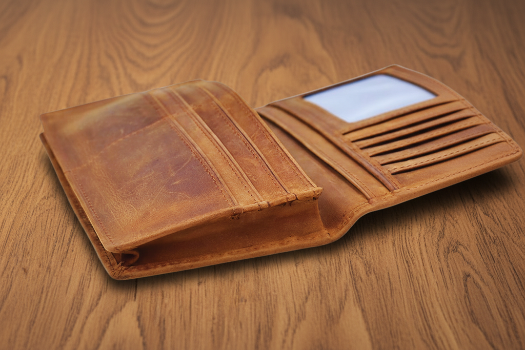 The Pathfinder Bifold Wallet | Genuine Leather Pocket Book