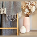 NNEDSZ Throw - Merino Wool/Cashmere - Grey-1